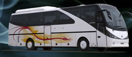 Ônibus de turismo comercial